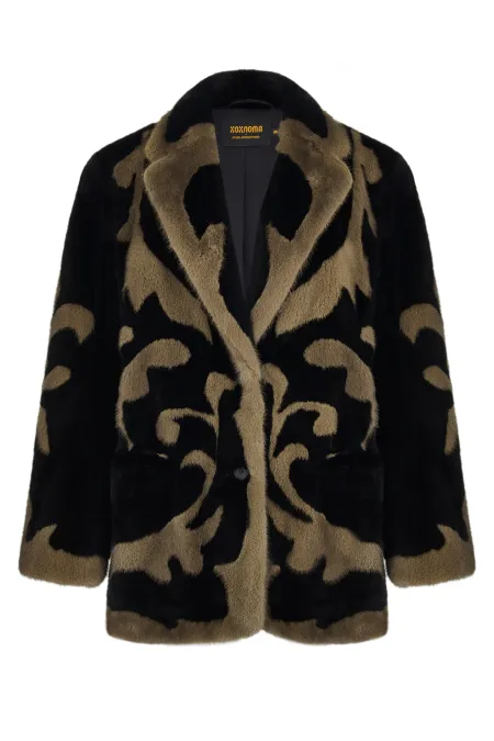 Меховой жакет