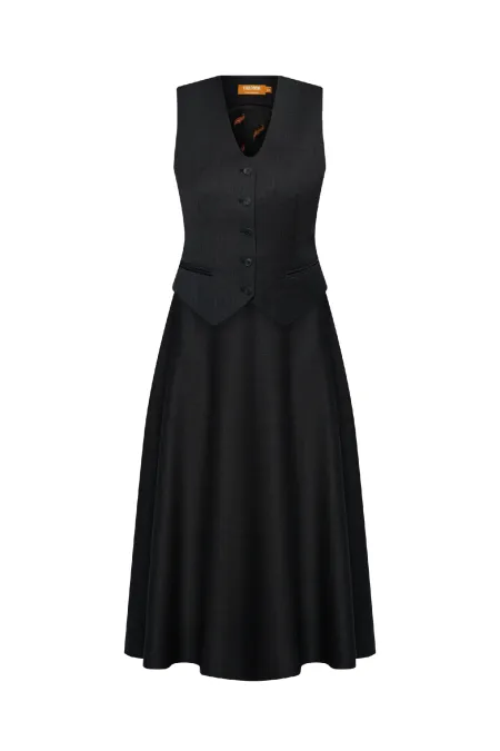 Шерстяной жилет