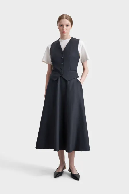 Шерстяной жилет