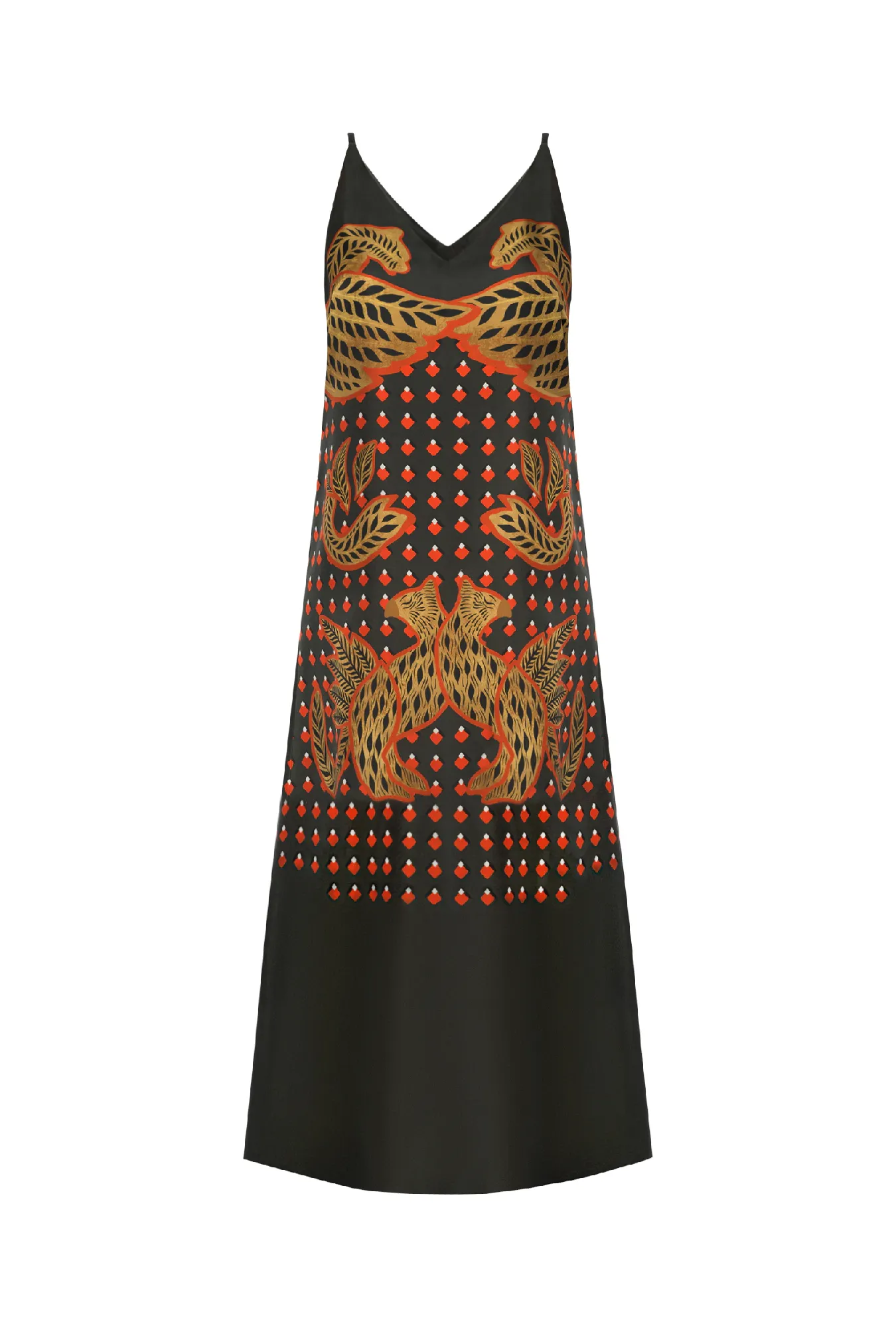 Шелковый сарафан