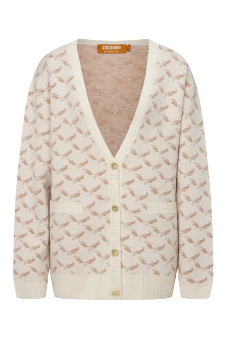 Вязаный кардиган