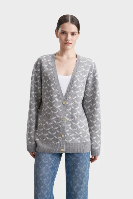 Вязаный кардиган