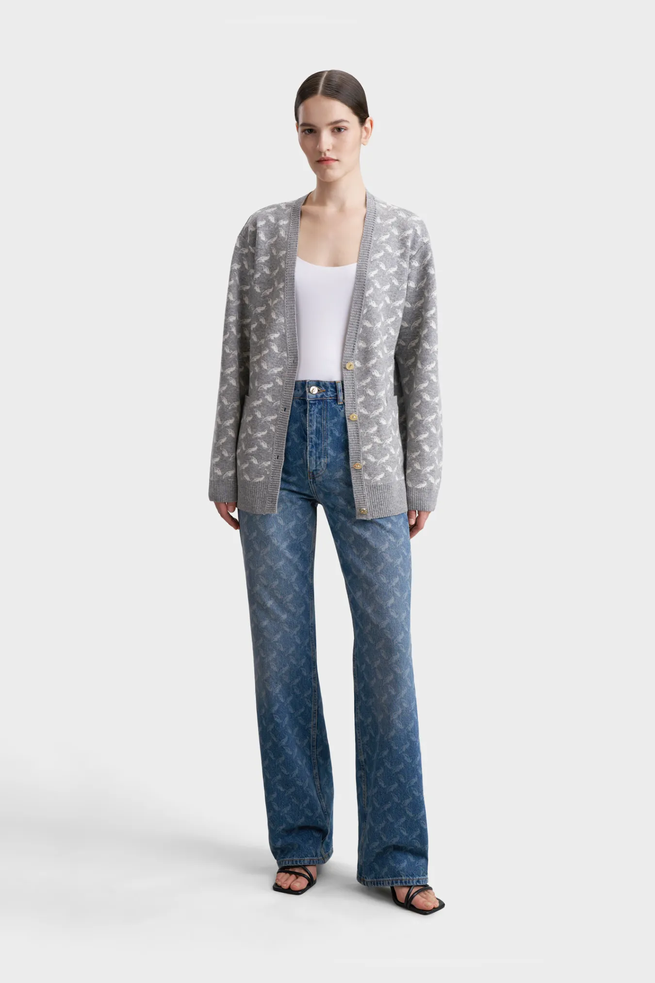 Вязаный кардиган