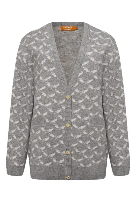 Вязаный кардиган