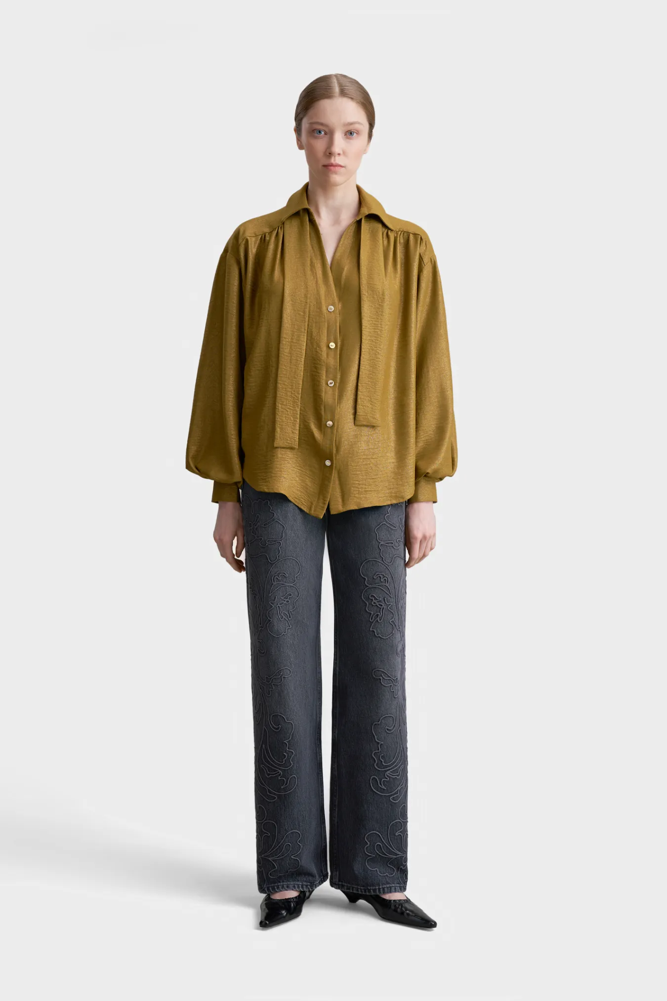 Свободная блузка