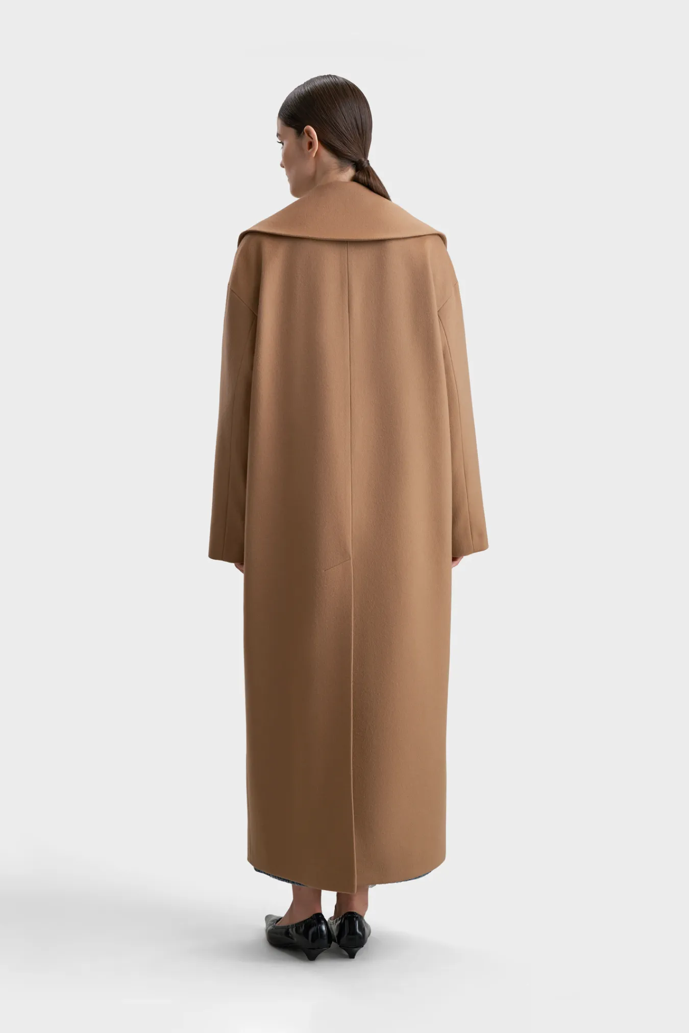 Шерстяное пальто