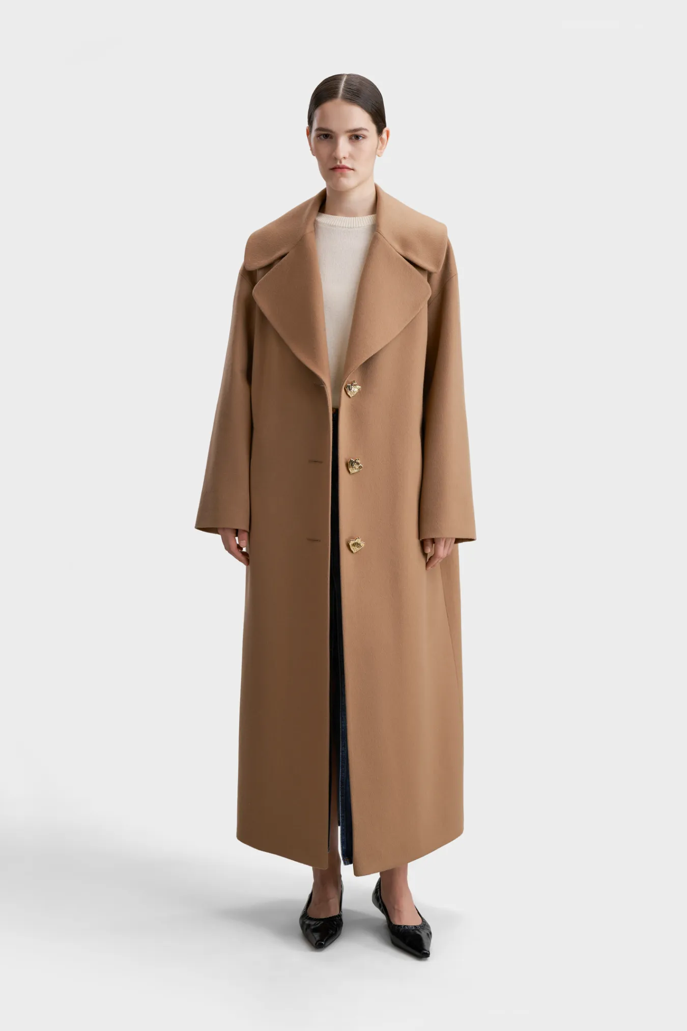 Шерстяное пальто