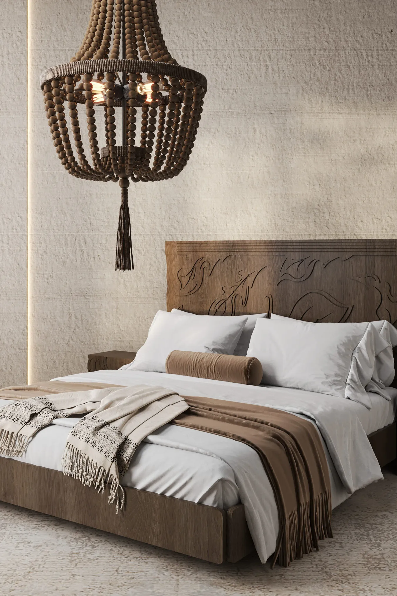 Кровать «‎Дубовые листья»‎