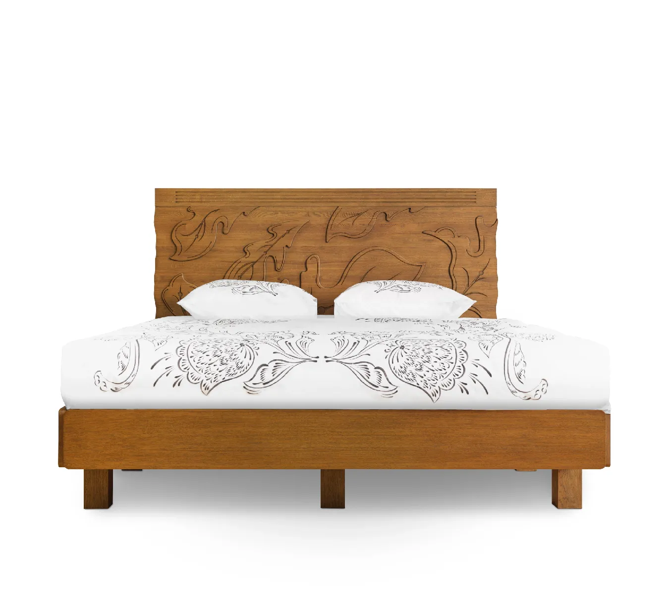 Кровать «‎Дубовые листья»‎