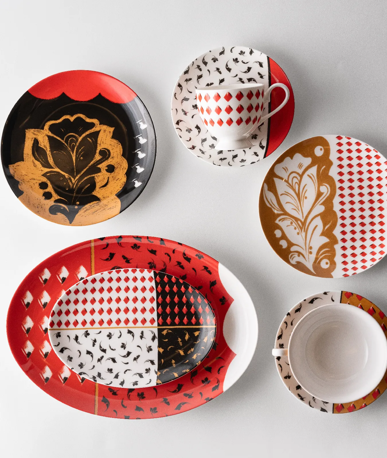 Кофейная пара, коллекция «Орнаментальные блоки»