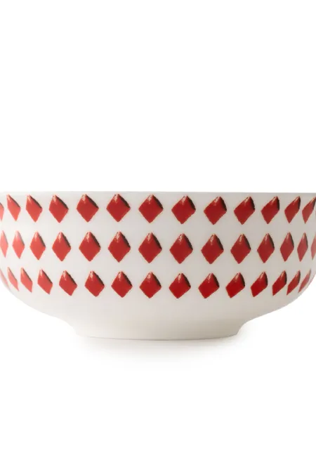 Пиала «Красные ромбы», коллекция «Орнаментальные блоки»