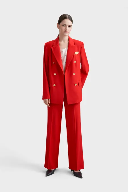 Классические брюки из премиальной шерсти