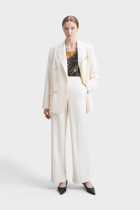 Классические брюки из премиальной шерсти