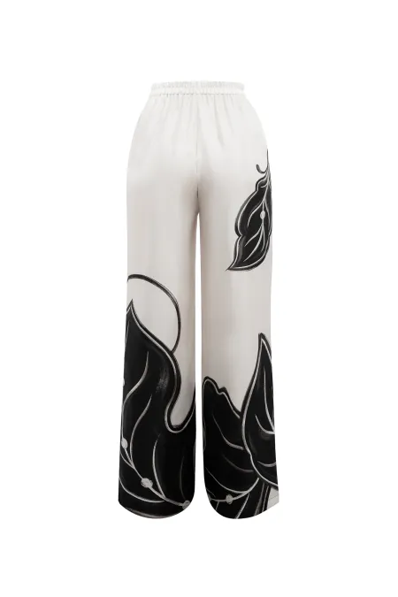 Брюки из премиального шелка