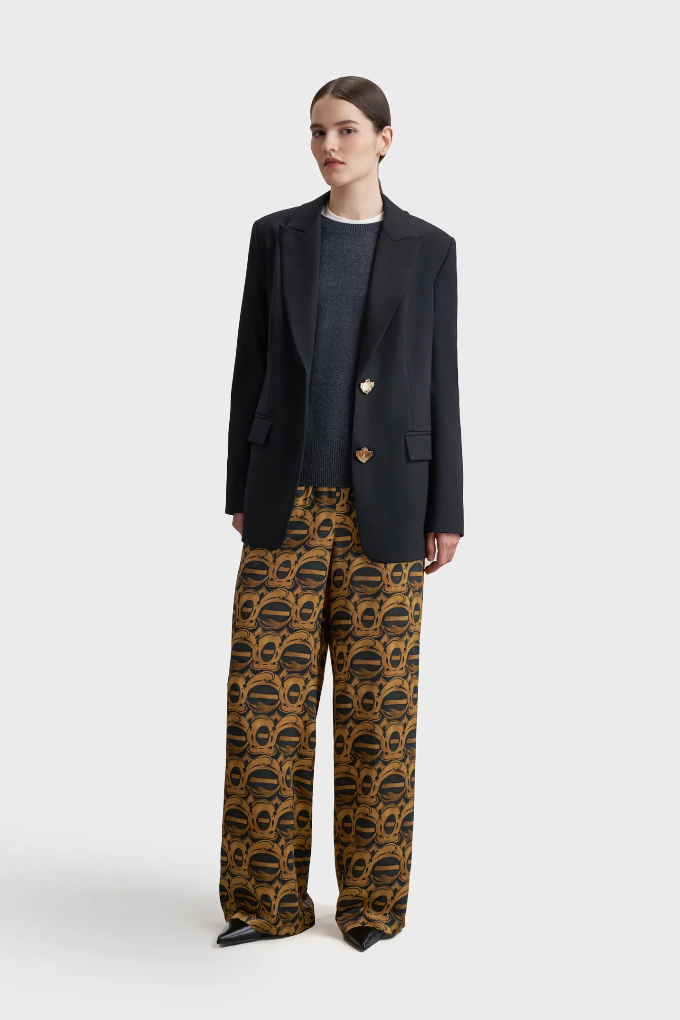 Брюки из премиального шелка