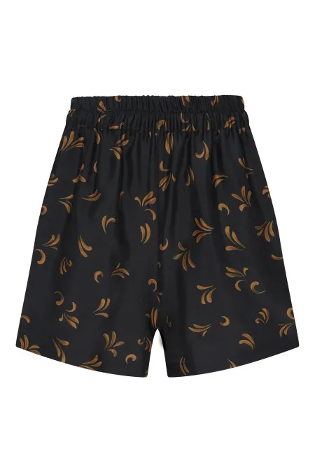 Шорты удлиненные из премиального шелка