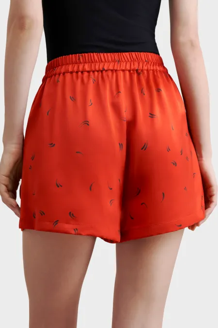 Шорты удлиненные из премиального шелка