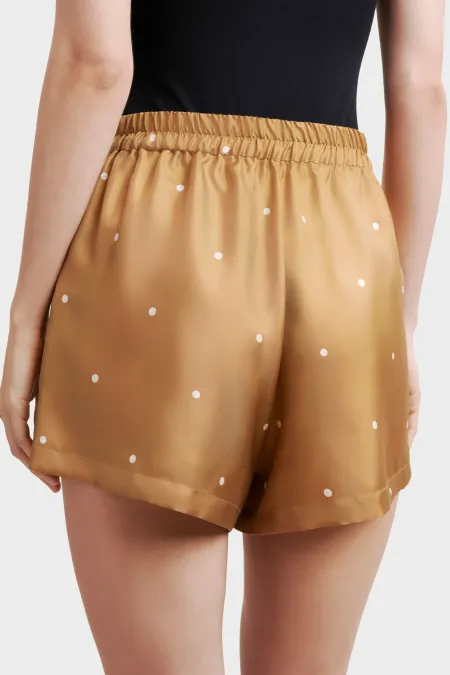 Шорты удлиненные из премиального шелка