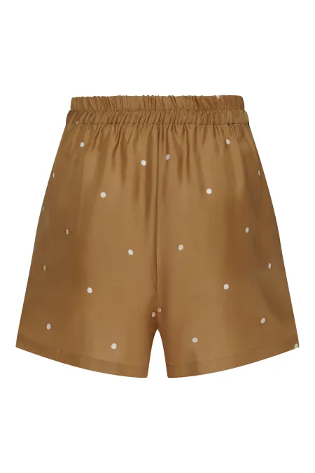 Шорты удлиненные из премиального шелка