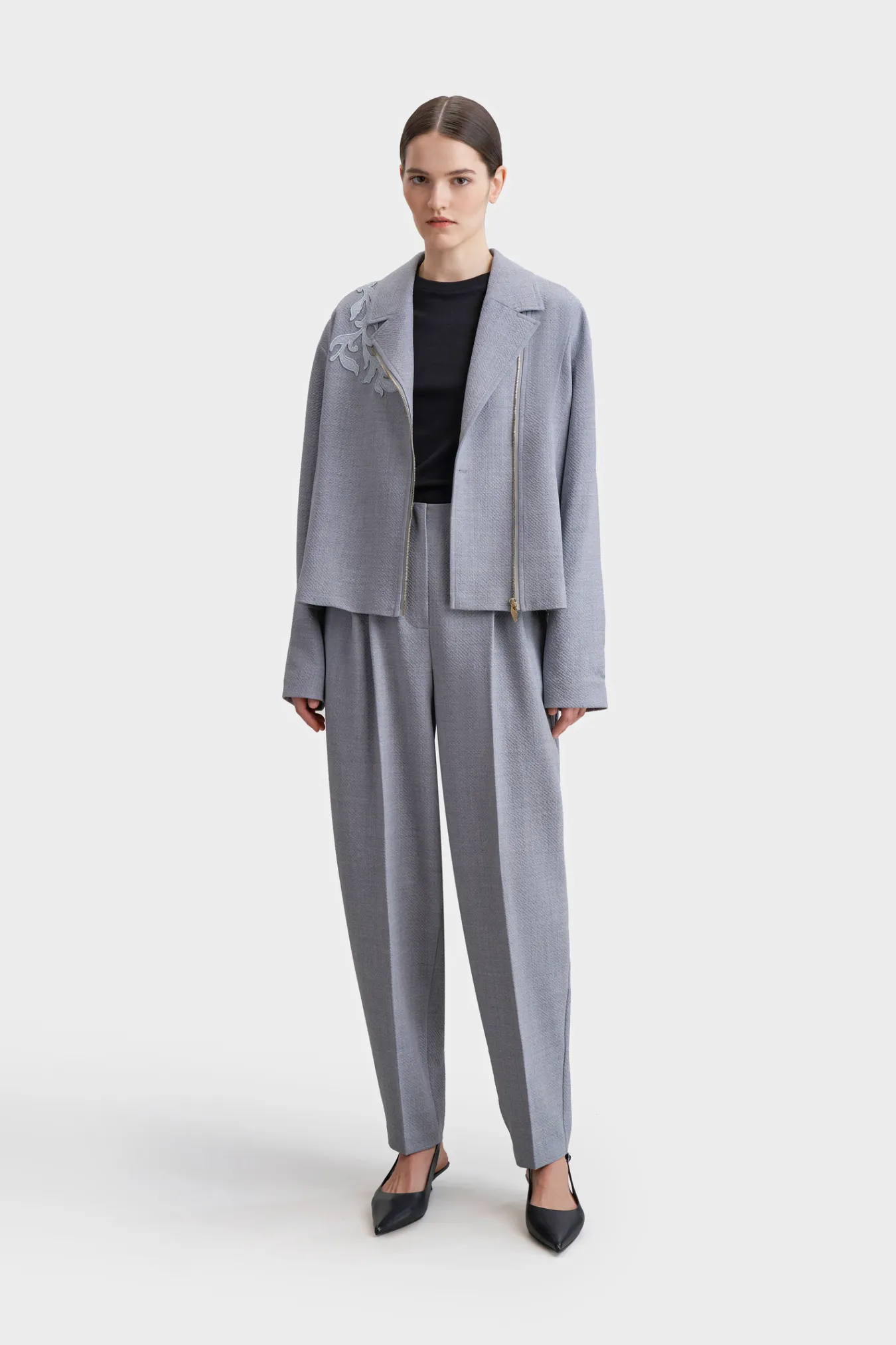 Классические брюки из шерсти