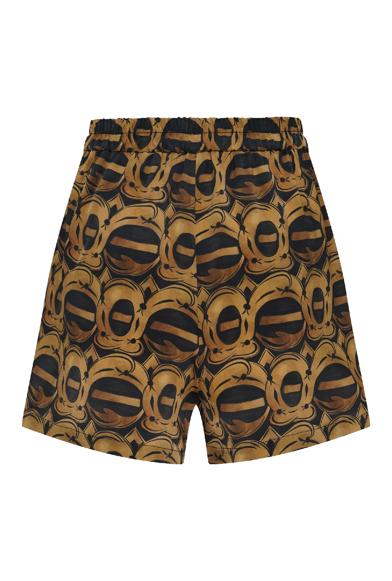 Шорты удлиненные из премиального шелка