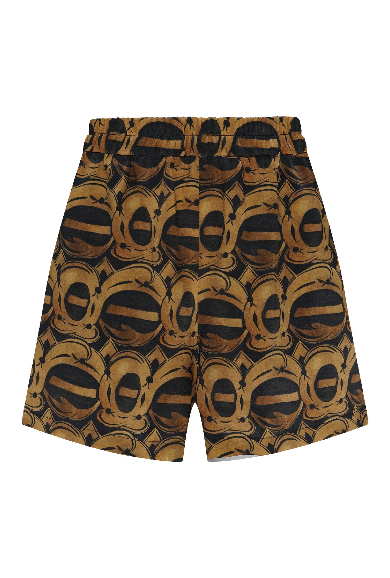 Шорты удлиненные из премиального шелка