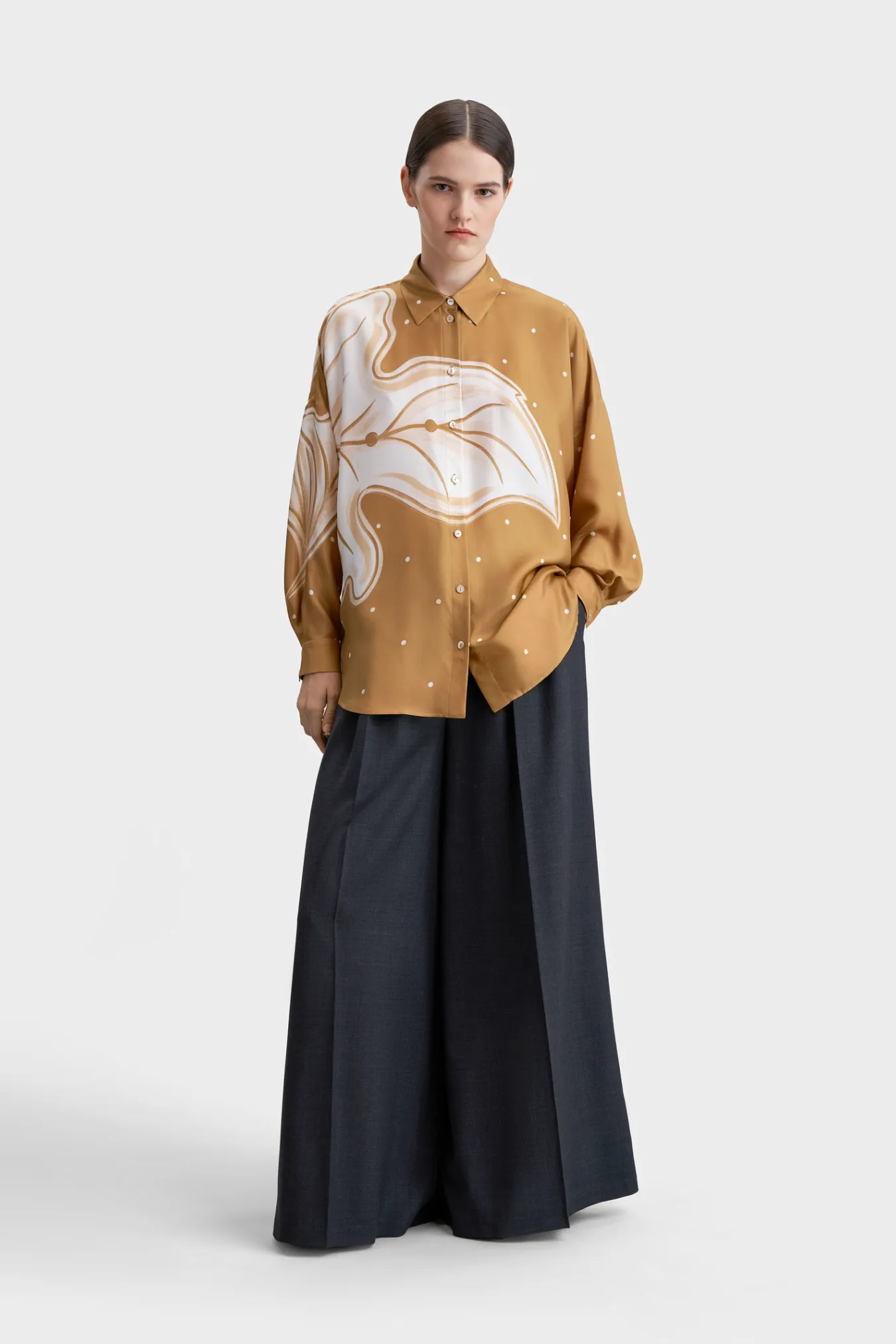 Блузка из премиального шелка