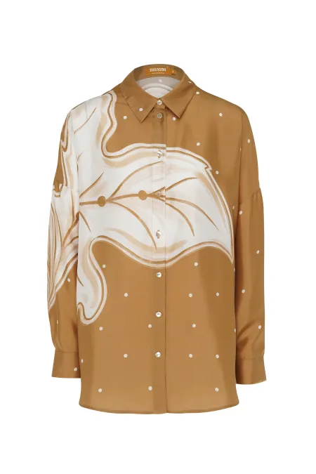 Блузка из премиального шелка