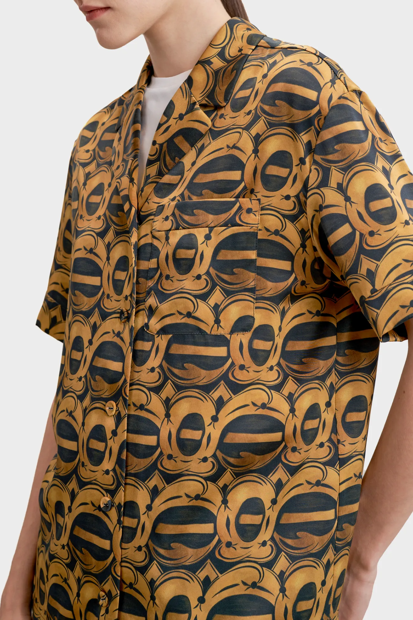 Блузка из премиального шелка