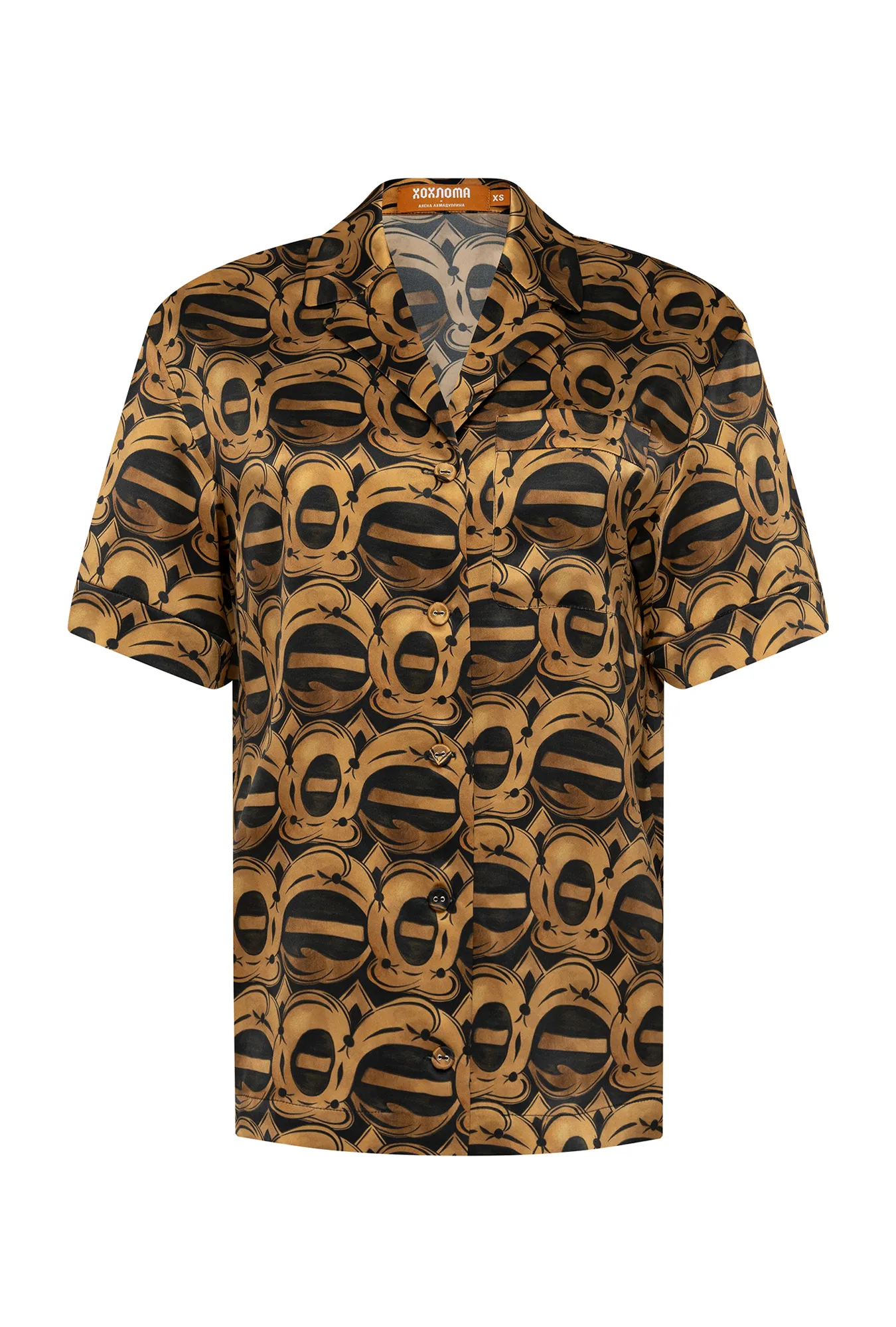 Блузка из премиального шелка