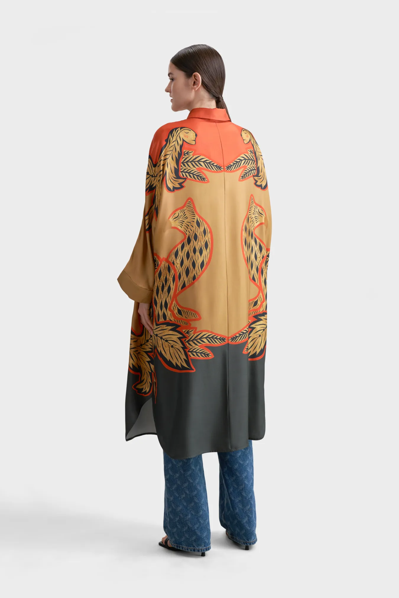 Шелковое платье