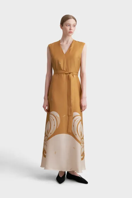 Шелковое платье