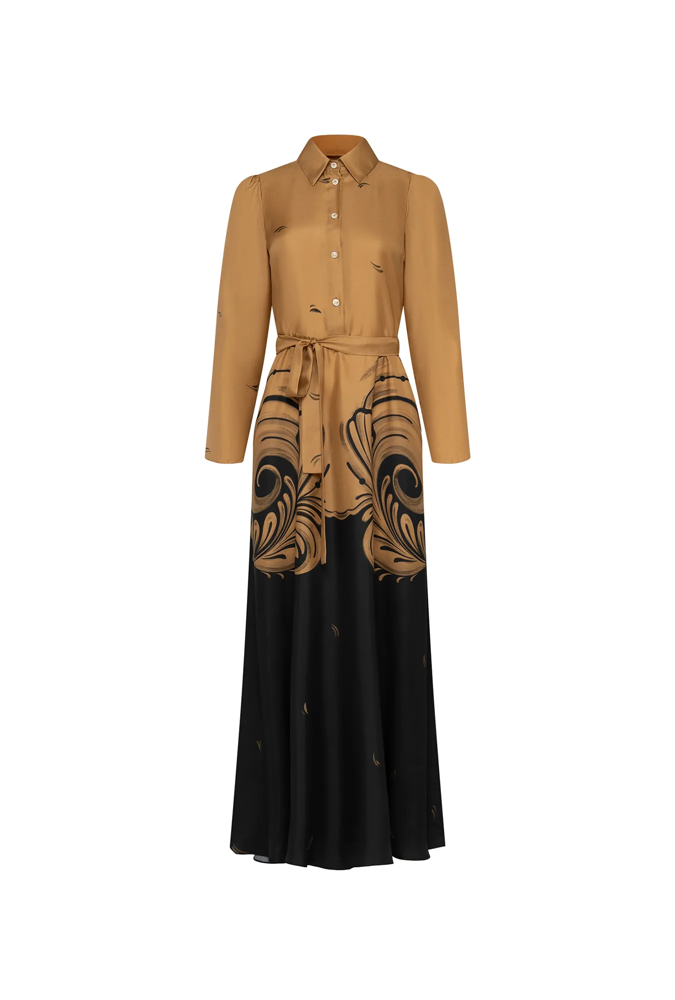 Шелковое платье