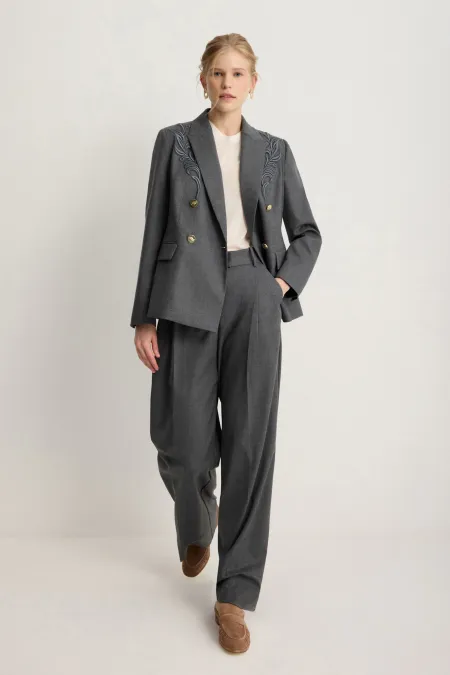 Брюки из премиальной шерсти