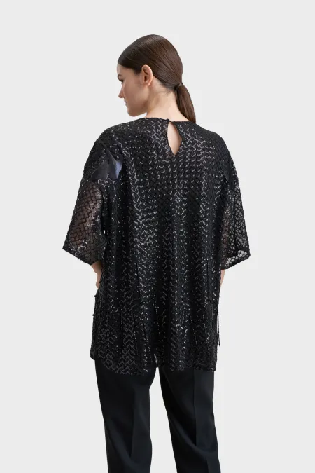 Шелковый топ