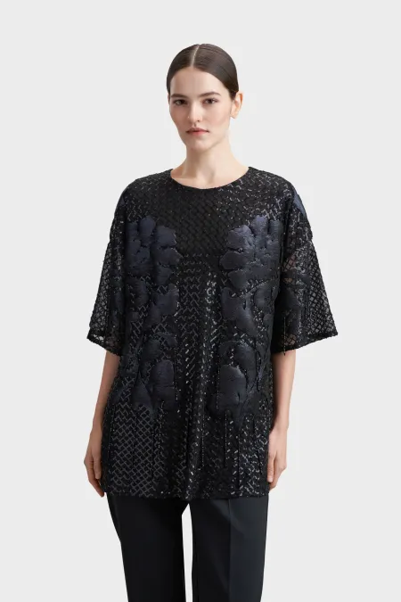 Шелковый топ