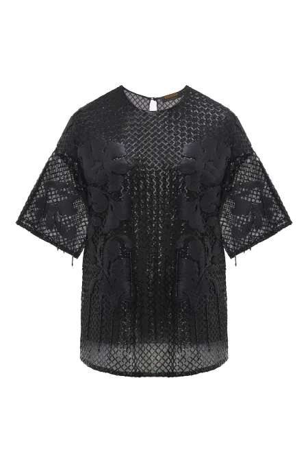 Шелковый топ