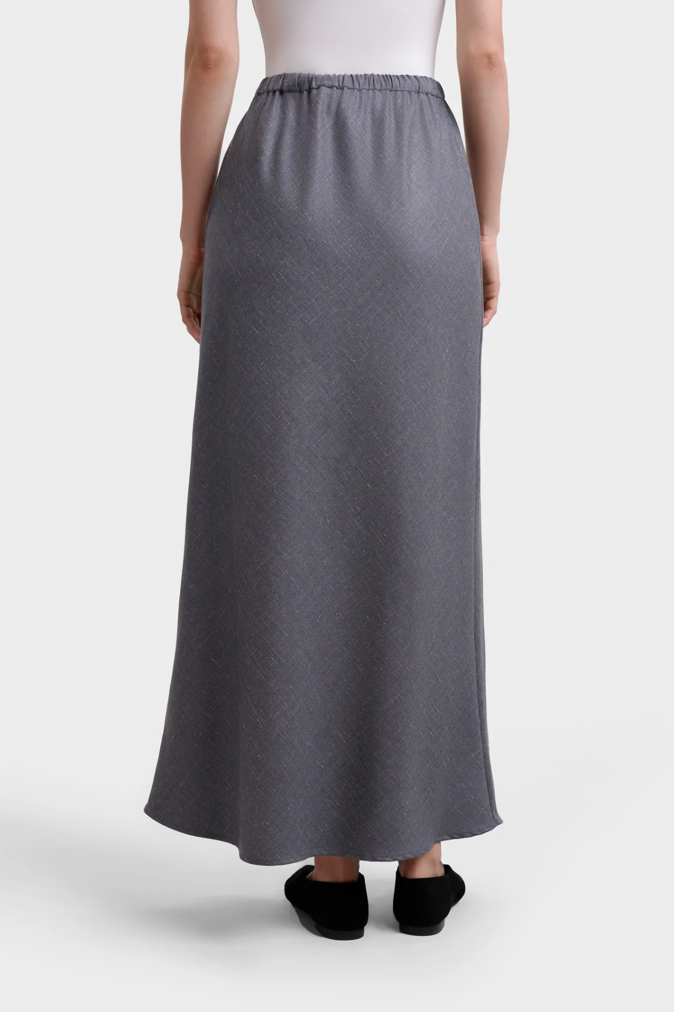 Юбка-миди из шерсти