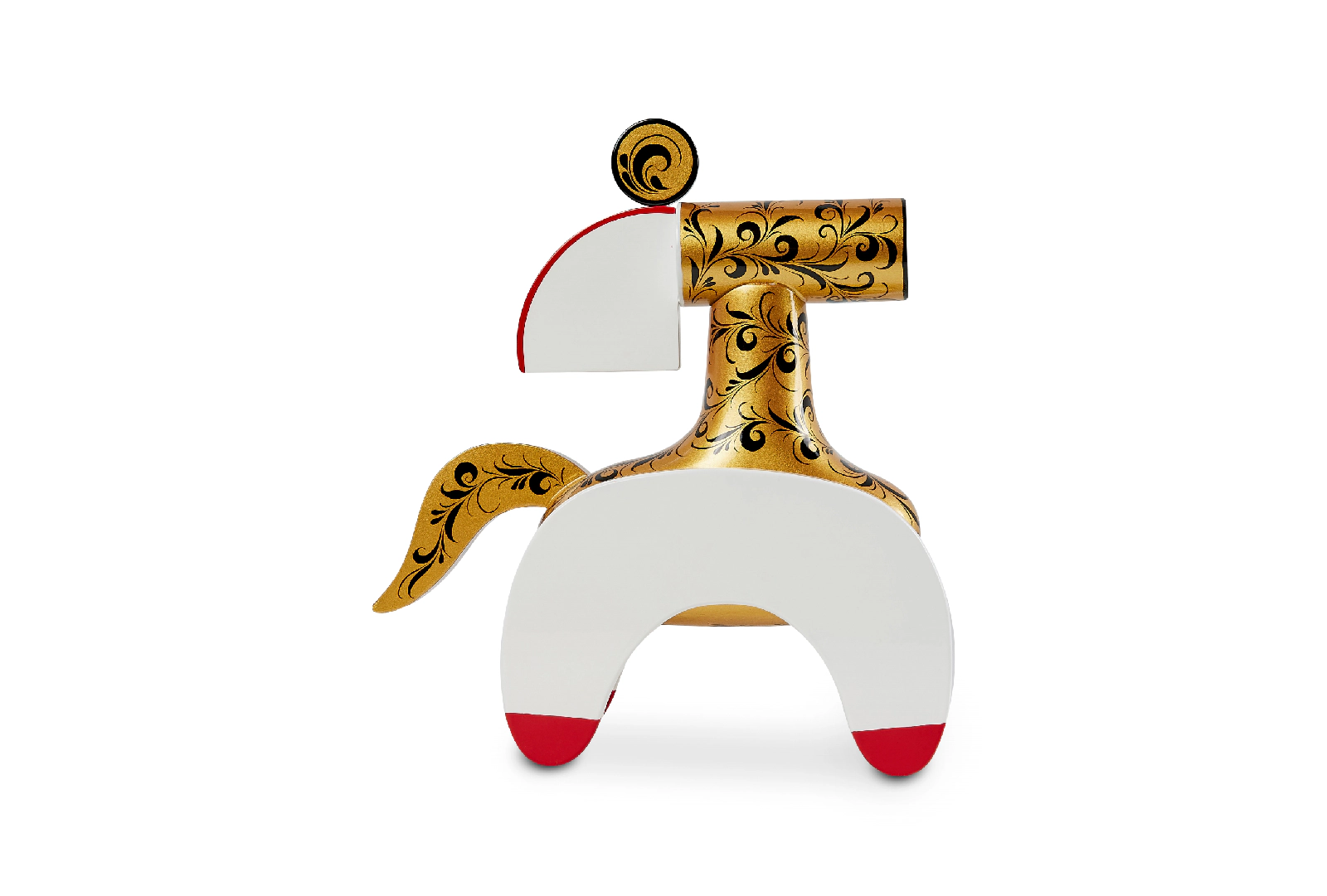 Золотой/Белый