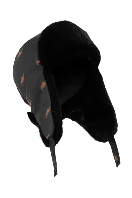 Детская шапка из меха