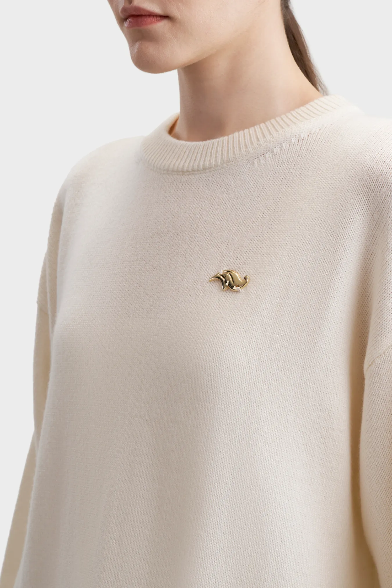 Шерстяной джемпер