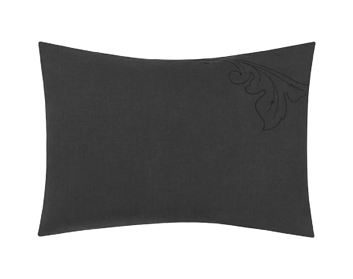 Полутороспальный комплект постельного белья с вышивкой «Лен Кудрина»